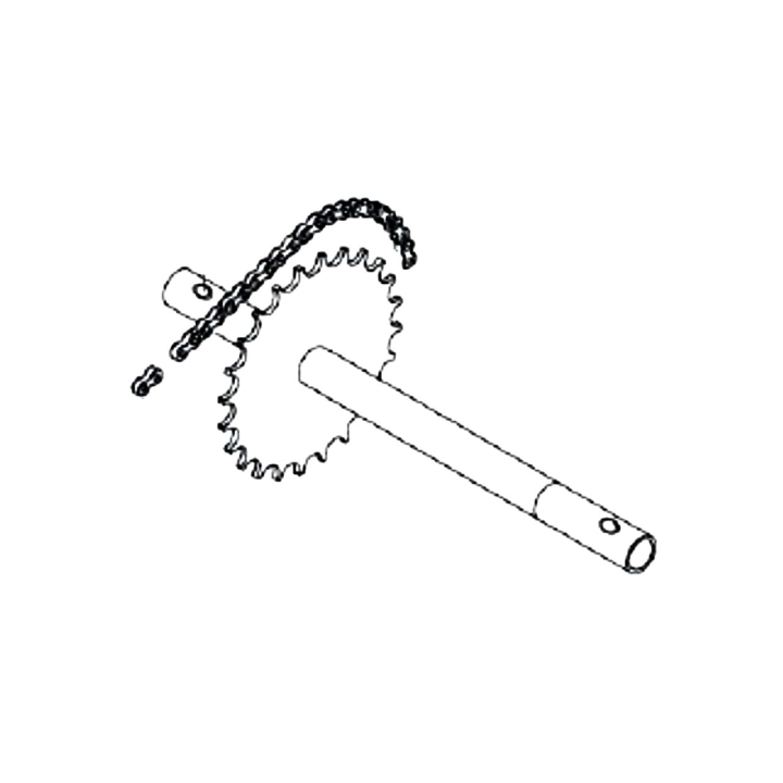 Axle Kit For Cl400 5977135-01 in the group  at Entreprenadbutiken (5977135-01)