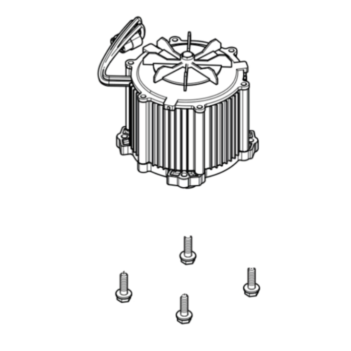 Motor assembly BLDC 1500W with com in the group at Entreprenadbutiken (5977575-03)
