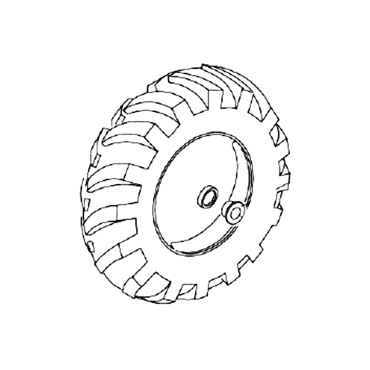 Wheel Assembly Left Wheel 5977635-01 in the group  at Entreprenadbutiken (5977635-01)