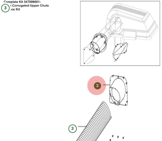 Adapter 3-bin bagger corrugate in the group at Entreprenadbutiken (5978676-01)