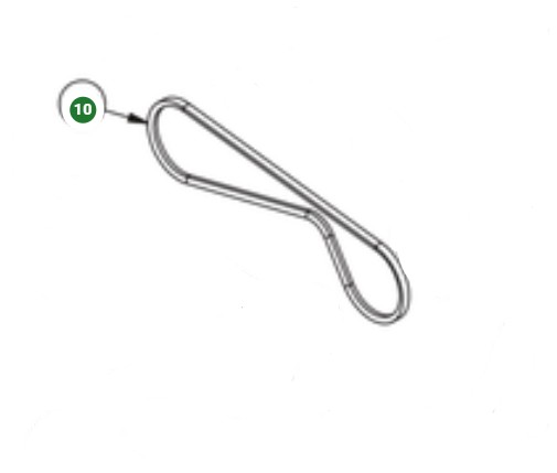 V-Belt X13 X 1232 5979160-01 in the group  at Entreprenadbutiken (5979160-01)