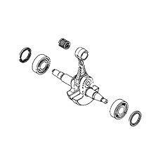 Crankshaft Kit 90 Cc Spare Par 5979392-01 in the group  at Entreprenadbutiken (5979392-01)