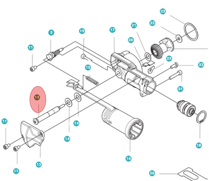 Shaft Duplo in the group  at Entreprenadbutiken (5979585-01)