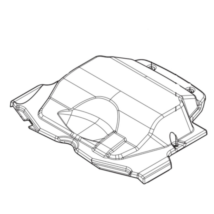Rear Axle Cover P520, P525 in the group  at Entreprenadbutiken (5980257-01)