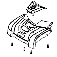 Front Cover Kit 5984538-01 in the group  at Entreprenadbutiken (5984538-01)