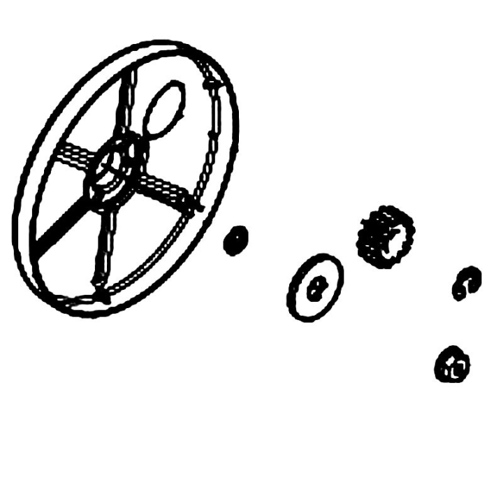 11 Wheel Drive Kit8 Wheel Dr 5984546-01 in the group  at Entreprenadbutiken (5984546-01)