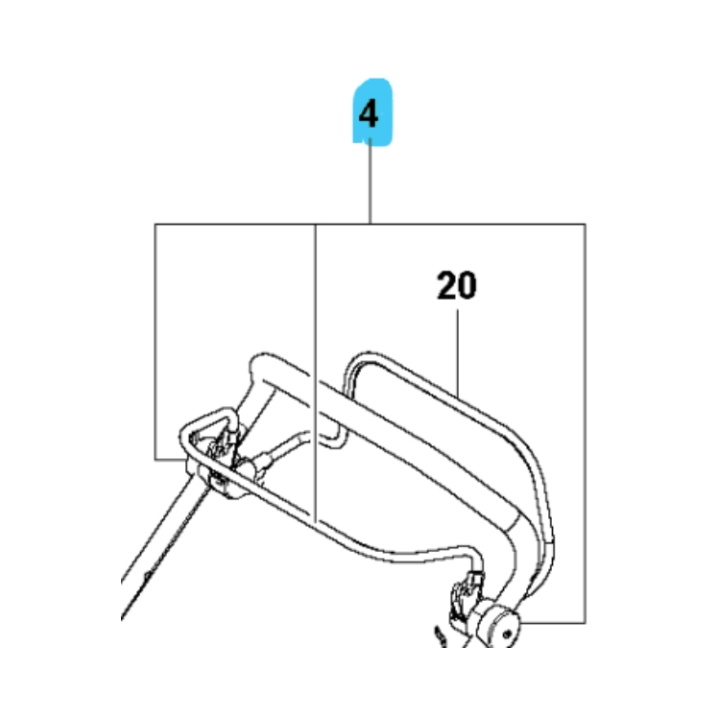 Bail Arm Assy Operator Presenc 5985112-01 in the group  at Entreprenadbutiken (5985112-01)