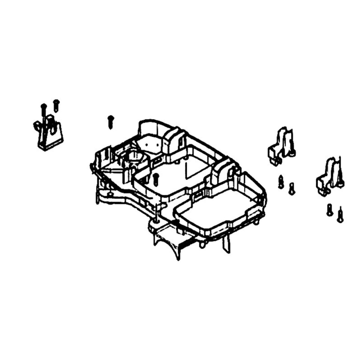 Battery Box Upper 5985638-01 in the group at Entreprenadbutiken (5985638-01)