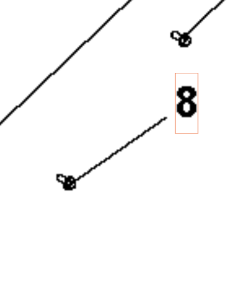 Screw H Notched Shoulder X 12 5986754-01 in the group at Entreprenadbutiken (5986754-01)