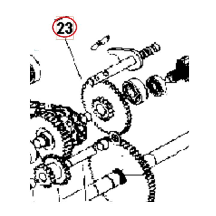 Gear 15-44 5986775-01 in the group at Entreprenadbutiken (5986775-01)