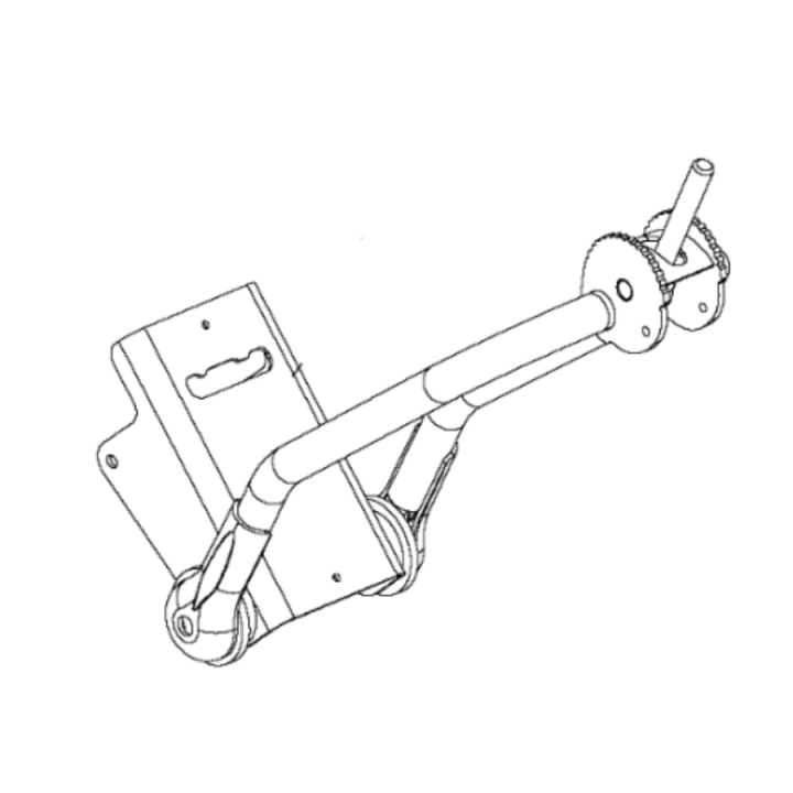 Bracket Hd Bracket Gray Ral 62 5986779-01 in the group at Entreprenadbutiken (5986779-01)