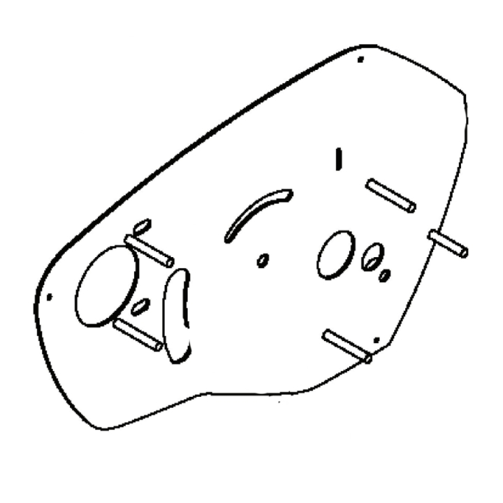 Steel Cover Plate 5986806-01 in the group at Entreprenadbutiken (5986806-01)
