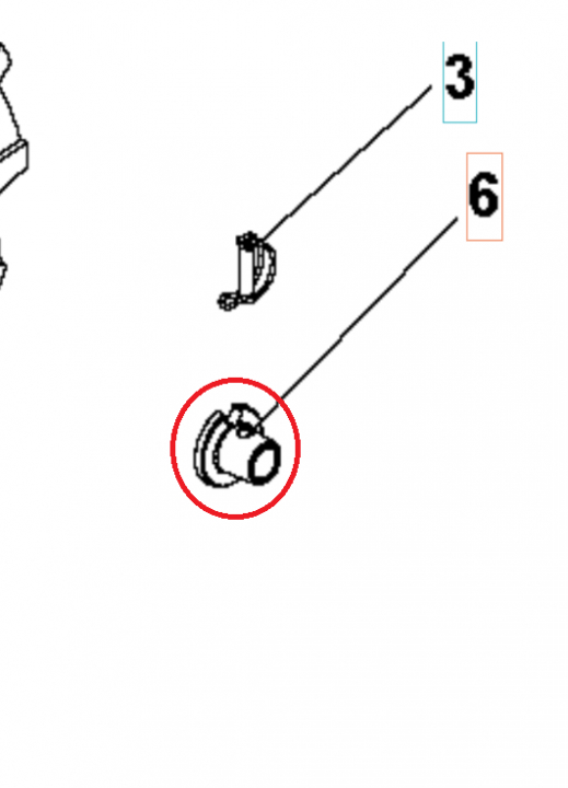 Hub 5986815-01 in the group at Entreprenadbutiken (5986815-01)