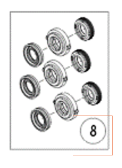 Thrust Collar Water Kit 5986841-34 in the group at Entreprenadbutiken (5986841-34)