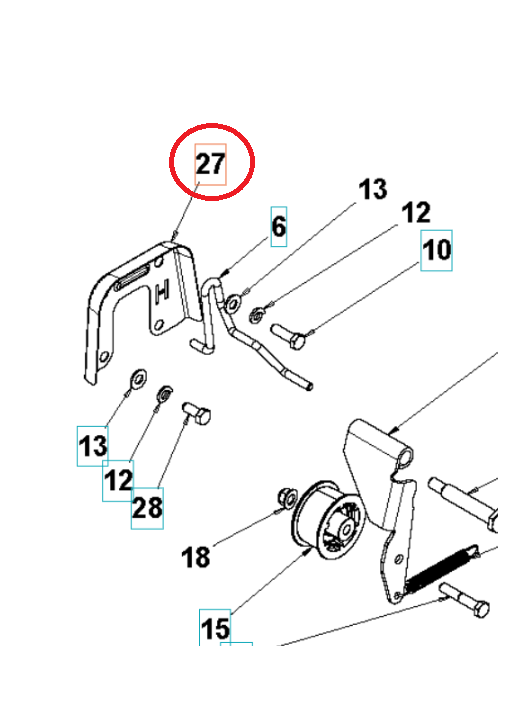 Cover Hc Friction Drive Gutter in the group at Entreprenadbutiken (5987120-02)