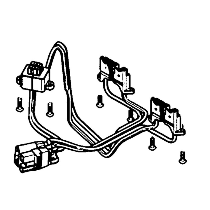 Wiring For Battery Box 5987446-01 in the group at Entreprenadbutiken (5987446-01)
