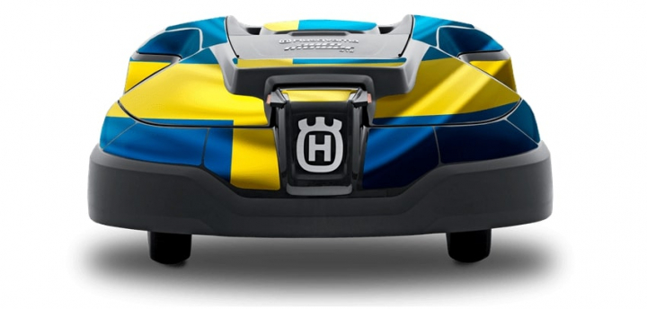 Foil set Swedish flag for Automower 430X 2018-> in the group Garden / Robotic Lawn Mower / Accessories Automower at Entreprenadbutiken (5992953-05)