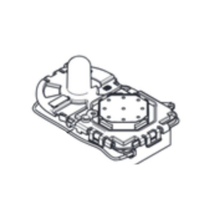 Holder assembly mower rtk no radio in the group at Entreprenadbutiken (5993086-05)