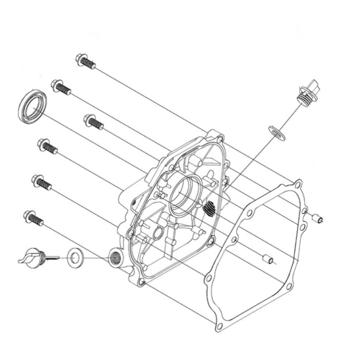 Crankcase Assy 5993485-81 in the group  at Entreprenadbutiken (5993485-81)