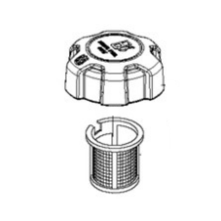 Fuel filter assembly in the group  at Entreprenadbutiken (5993486-07)