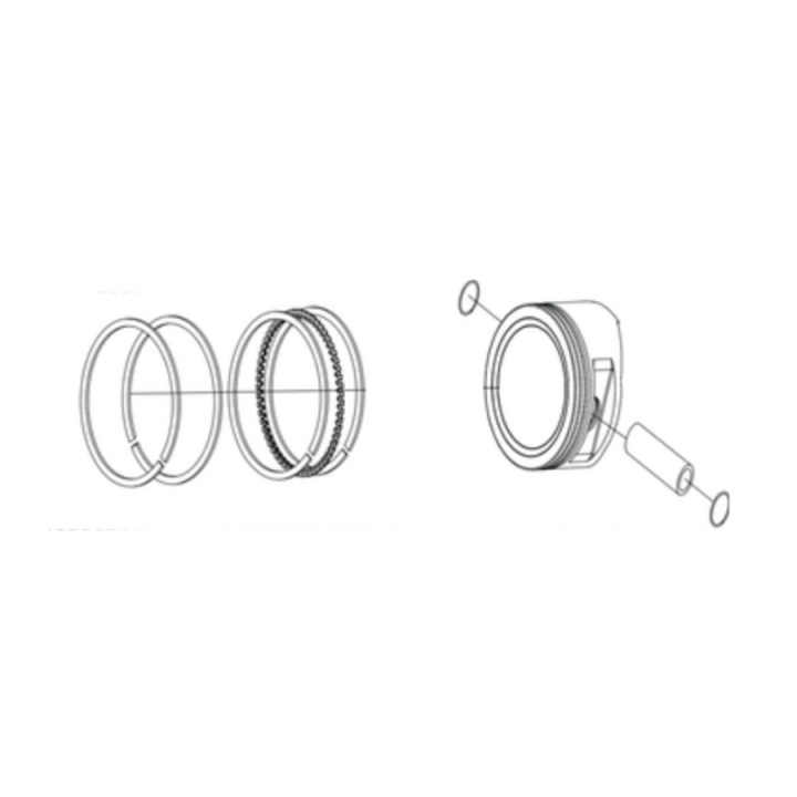 Piston assembly in the group at Entreprenadbutiken (5993489-03)
