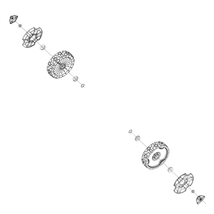 Wheel 5993494-22 in the group  at Entreprenadbutiken (5993494-22)