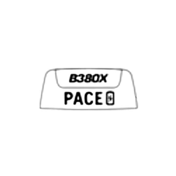 Logo PACE label B380X in the group  at Entreprenadbutiken (5997135-01)