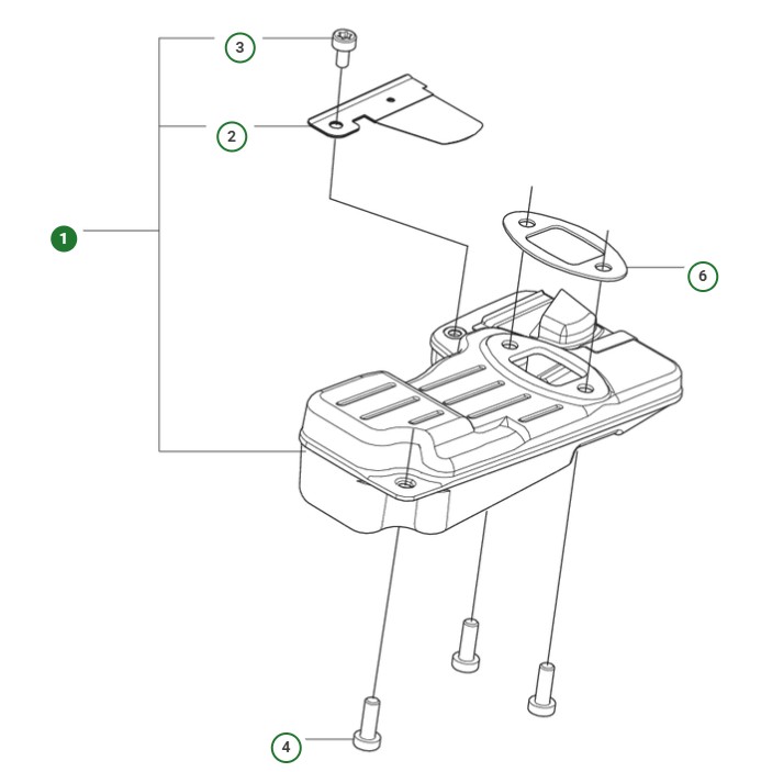 Muffler Assy 39Cc in the group  at Entreprenadbutiken (5998028-01)
