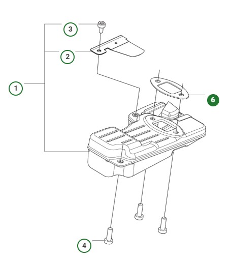Gasket muffler in the group at Entreprenadbutiken (5998038-01)