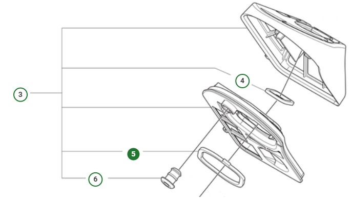 Sealing Air Filter in the group  at Entreprenadbutiken (5998150-01)