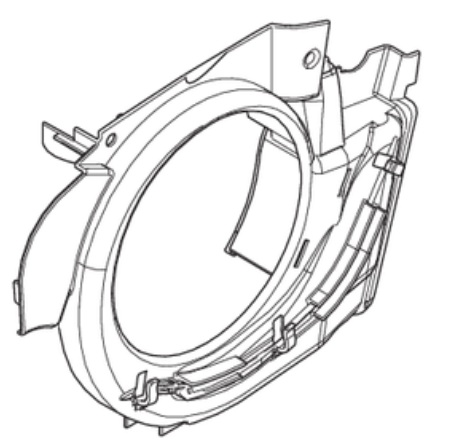Air Conductor Assy in the group  at Entreprenadbutiken (5998180-01)