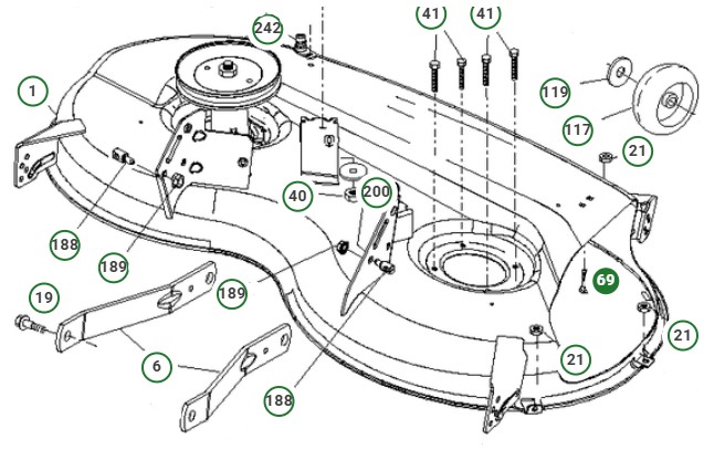 Carriage Bolt,5/16-18X5/8 8721405-05 in the group at Entreprenadbutiken (8721405-05)