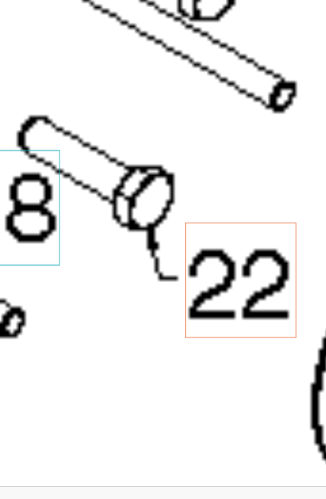 Screw 8746105-20 in the group at Entreprenadbutiken (8746105-20)
