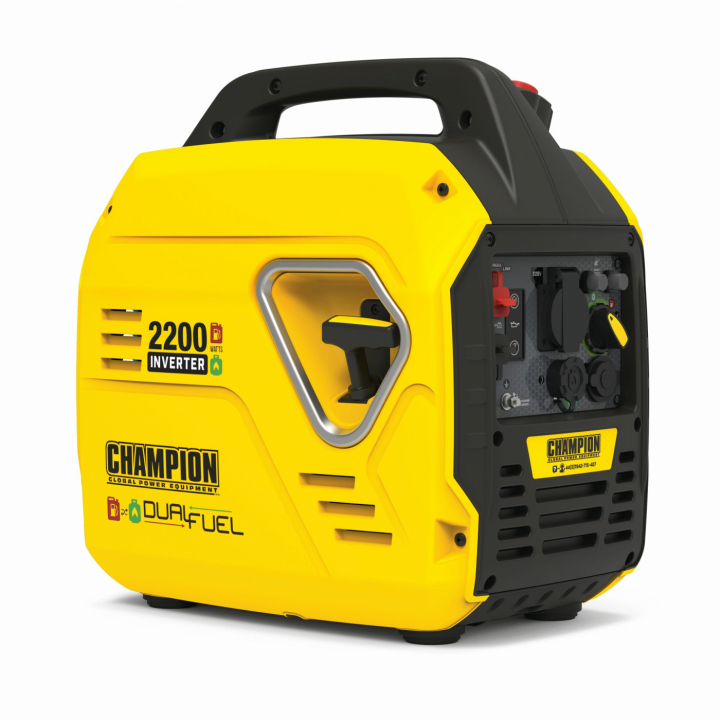 Champion Dual fuel inverter ' The Might Atom' 2200W Generator in the group Construction / Power Generators / Power Generators Champion / Inverter Generators at Entreprenadbutiken (92001i-DF-EU-SC)