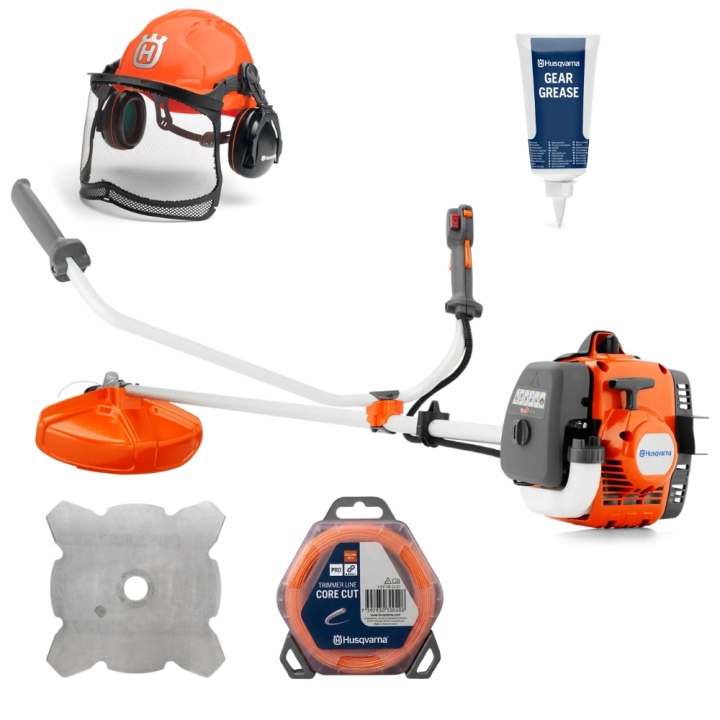 Husqvarna 129R Brushcutter-Kit in the group Forest / Brushcutters / Brushcutters at Entreprenadbutiken (9671933)