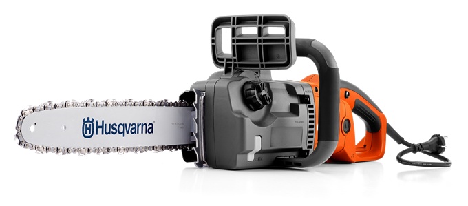 Husqvarna 418EL Corded Chainsaw in the group Forest / Chainsaws / Chainsaws at Entreprenadbutiken (9672056-14)