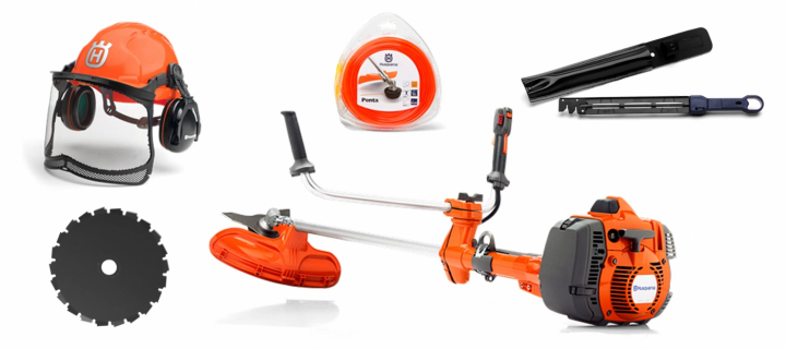 Husqvarna 545FR Brushcutter-Kit in the group Forest / Brushcutters / Brushcutters at Entreprenadbutiken (9676379)