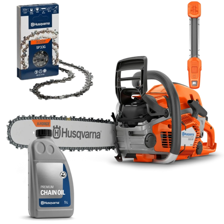 Husqvarna 550XP Mark II 15'' Starter Kit in the group Forest / Chainsaws / Chainsaws at Entreprenadbutiken (9676908)