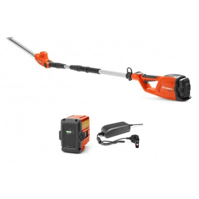 HUSQVARNA 120iTK4-H + BLi10 & QC80 in the group Garden / Hedge trimmers / Battery hedge trimmers at Entreprenadbutiken (9705159-05)