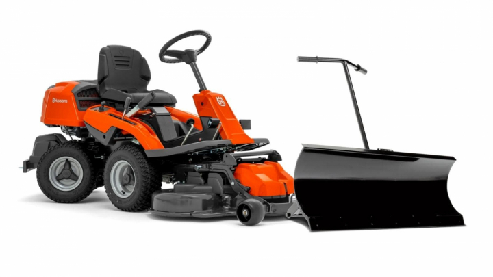 Husqvarna Rider 214C + Snow blade in the group Garden / Garden tractors & Ride-on / Riders at Entreprenadbutiken (9705194)