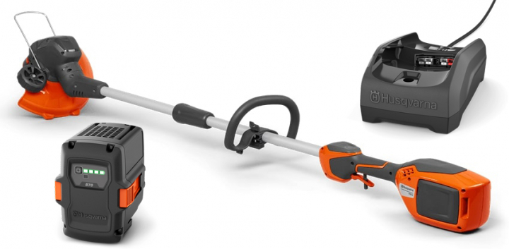 Husqvarna 110iL FLXi Battery Trimmer + B70 & C80 in the group Garden / Grass trimmers / Battery trimmers at Entreprenadbutiken (9705312-02)