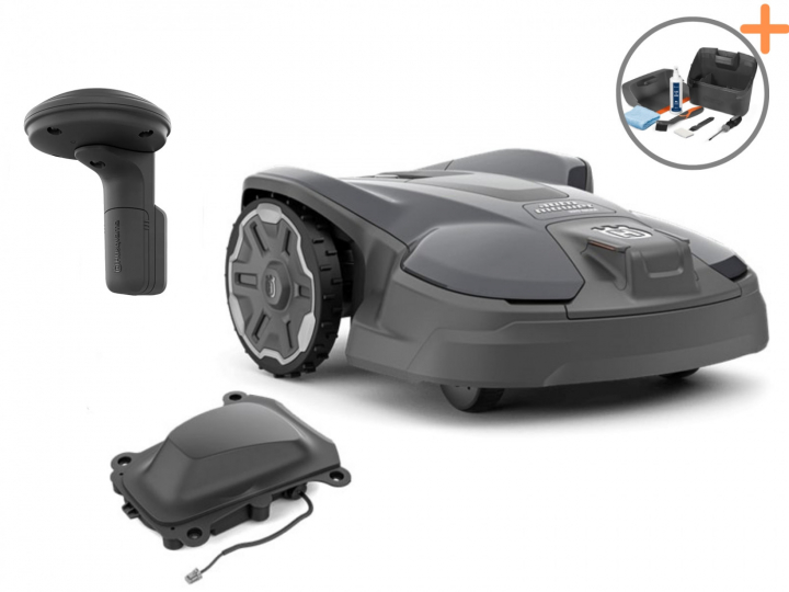 Husqvarna Automower® 320 Nera Robotic Lawn Mower with EPOS plug-in kit | Maintenance kit for free! in the group  at Entreprenadbutiken (9705351)