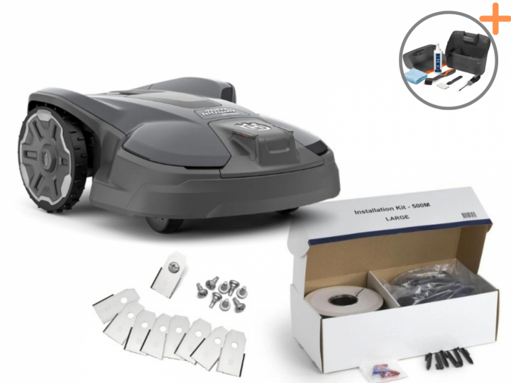 Husqvarna Automower® 320 Nera Start Kit | Maintenance kit for free! in the group Garden / Robotic Lawn Mower / Husqvarna Automower® at Entreprenadbutiken (9705351s)