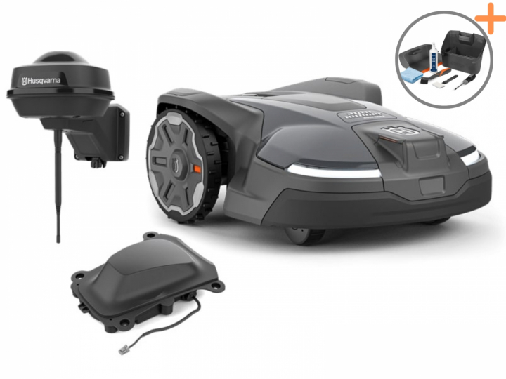 Husqvarna Automower® 450X Nera Robotic Lawn Mower with EPOS plug-in kit | Maintenance kit for free! in the group  at Entreprenadbutiken (9705353)