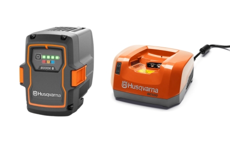 Husqvarna Battery & charger kit B330X & QC500 in the group Batteries & Chargers at Entreprenadbutiken (9706077)