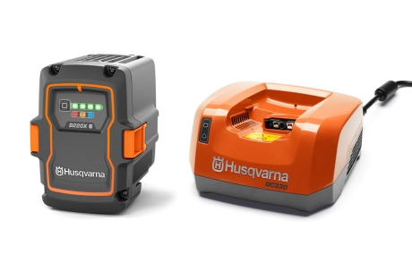 Husqvarna Battery & charger kit B220X & QC330 in the group Garden / Battery series / Accessories battery machines at Entreprenadbutiken (9706078)
