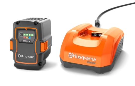 Husqvarna Battery & charger kit B220X & C500X in the group Batteries & Chargers at Entreprenadbutiken (9706078)