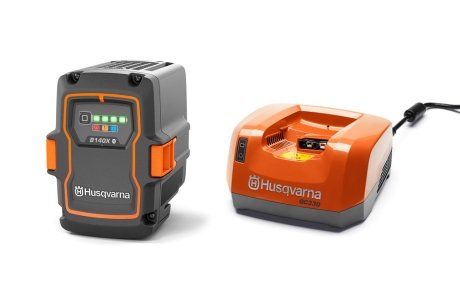 Husqvarna Battery & charger kit B140X & QC330 in the group Garden / Battery series / Accessories battery machines at Entreprenadbutiken (9706079)