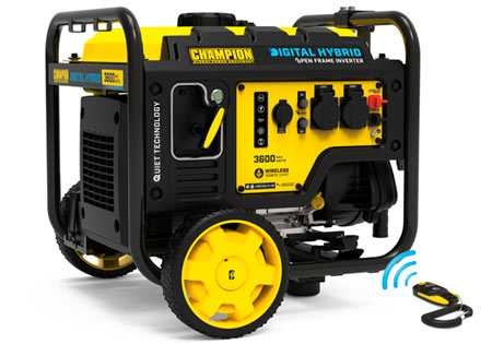 Champion 3600W Hybrid Inverter Generator in the group Construction / Power Generators / Power Generators Champion / Inverter Generators at Entreprenadbutiken (CPG4000DHY-EU-SC)