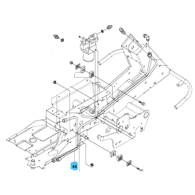 Hydraulic pipe